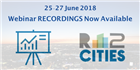 R2CITIES Webinar Recordings now available
